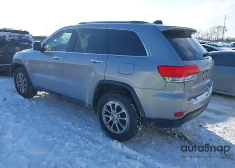 2016 Jeep Grand Cherokee Limited z USA, uszkodzony, nr VIN 1C4RJFBG7GC324573